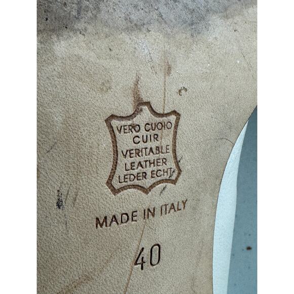 CocoBy Maraolo Women's Pumps Made In Italy Off White Cream Size 40  US 9.95 - Picture 7 of 7